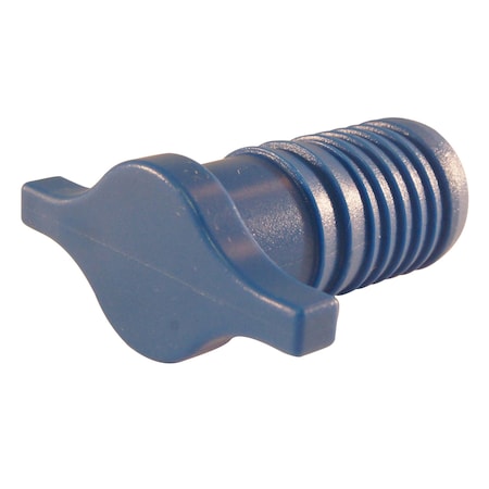 3/4 In. Blue Twister Polypropylene Insert Plug